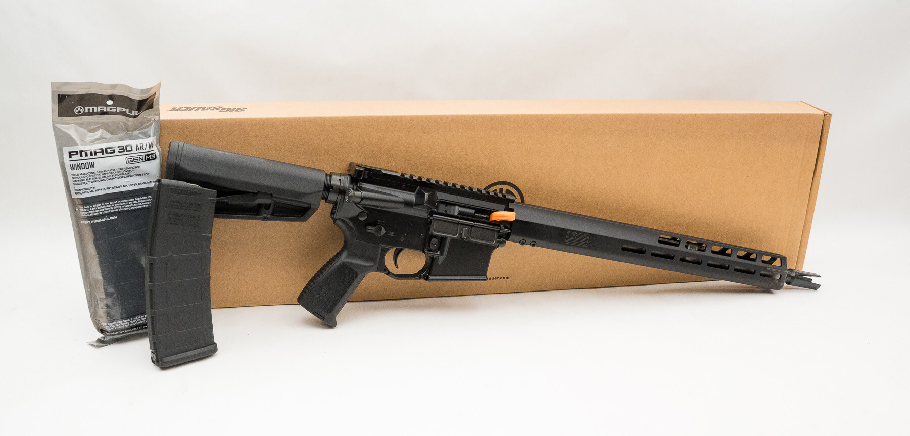New Sig Sauer M400 5.56mm Rifle w/ 2 30rd Mags-img-0