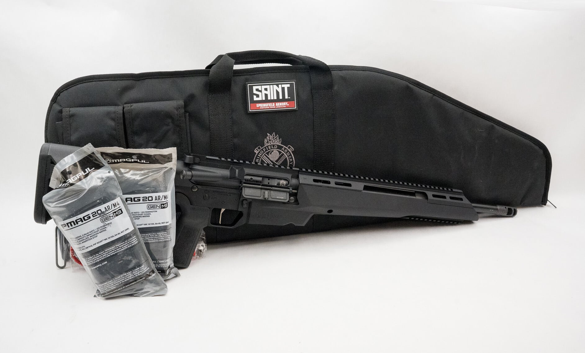 New Springfield Saint Edge ATC .223WYLDE Rifle w/ Two 20rd Mags-img-0
