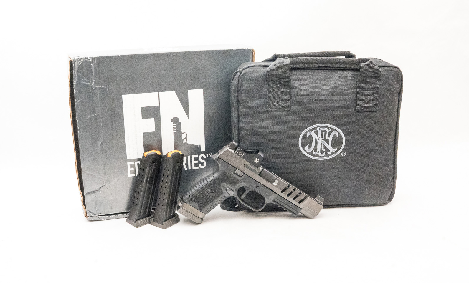 NEW FN 509 LS Edge 5" 9mm w/ Vortex Viper Red Dot + Three 17rd Mags-img-0