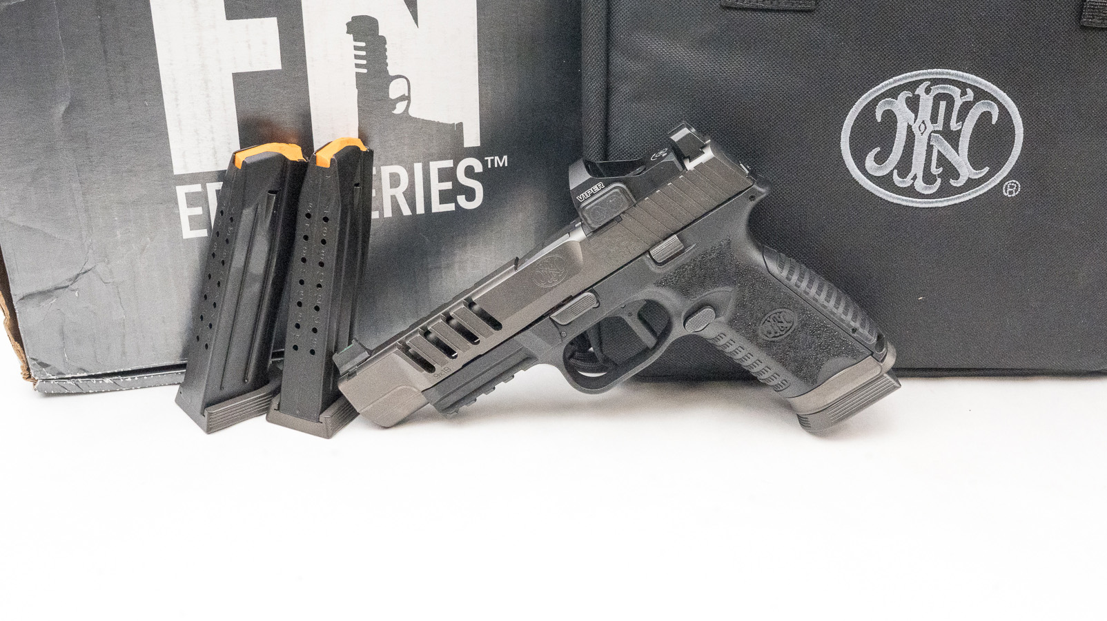 NEW FN 509 LS Edge 5" 9mm w/ Vortex Viper Red Dot + Three 17rd Mags-img-5